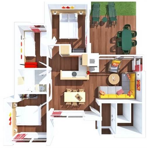 Comfort cottage BF260 at Les Bois-Francs